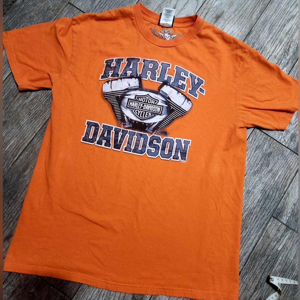 Harley-Davidson Cayman Islands [Graphic F/B] Shirt Mens Large l new